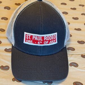 Stained St. Paul Rodeo Trucker Hat